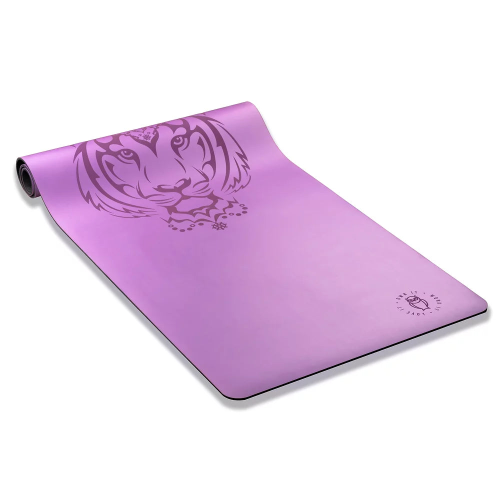 Modern  Body Tiger Yoga Mat (Purple)