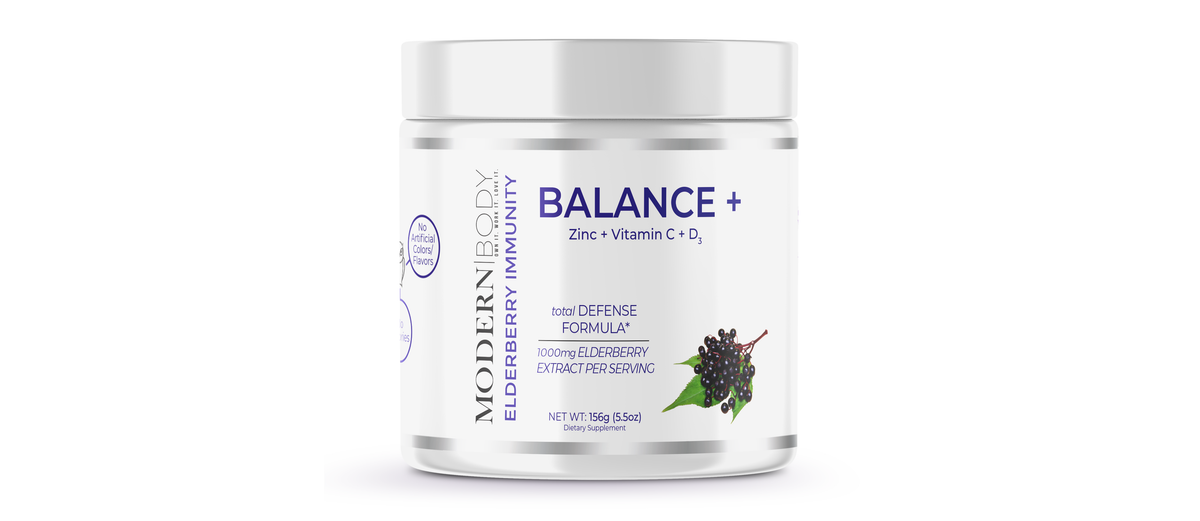 Modern | Body Balance + Zinc, Vitamin C & D3 (Elderberry Immunity)