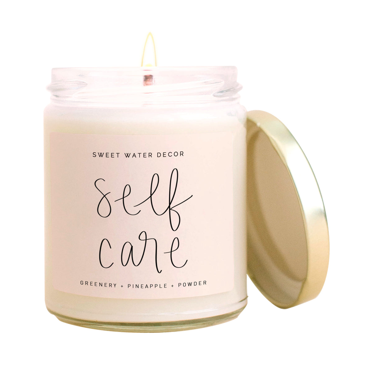 Sweet Water Candle Co. Self Care Soy Candle | 9oz Hand Made